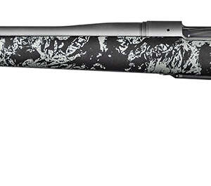 Christensen Arms 8010110900 Mesa FFT 6.5 PRC 4+1 20" Threaded Barrel, Tungsten Gray Cerakote, Black with Gray Webbing Stock, Left Hand