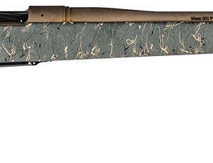 Christensen Arms 8010201000 Mesa Long Range 28 Nosler 3+1 26" Threaded Barrel, Burnt Bronze Cerakote, Green with Black/Tan Webbing Stock