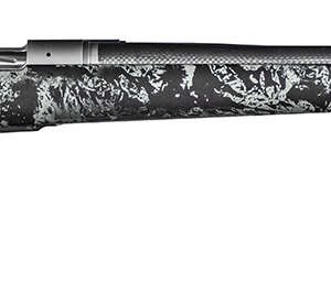 Christensen Arms 8010613300 Ridgeline FFT 6.5 Creedmoor 4+1 20" Carbon Fiber/Threaded Barrel, Stainless Steel, Black with Gray Accents Stock