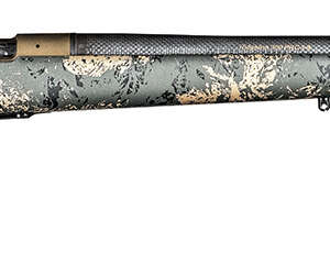 Christensen Arms 8010619100 Ridgeline FFT 6.5 PRC 3+1 20" Carbon Fiber/Threaded Barrel, Burnt Bronze Cerakote, Green with Black/Tan Accents Stock