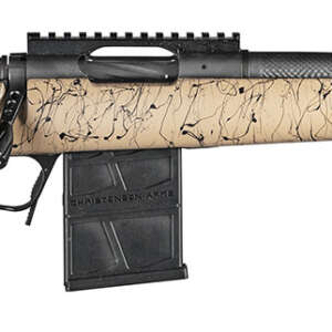 Christensen Arms 8010622000 Ridgeline Scout Full Size 6mm ARC 4+1, 16" Black Nitride Steel Threaded Barrel, Black Nitride Aluminum Receiver, Tan w/Black Webbing Fixed Sporter Stock