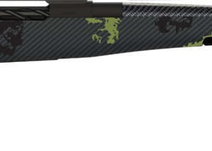 Fierce Firearms TROG300PRC24BF CT Rogue 300 PRC 3+1 24" Carbon Fiber Threaded Barrel, Black Cerakote Titanium Receiver, Picatinny Rail Forend, Forest Camo Fixed Carbon Fiber Stock, Right Hand
