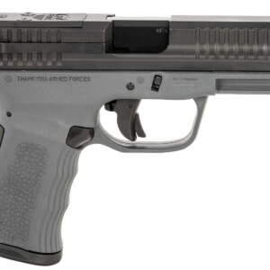 FMK FMKG49DG G3  9mm Luger 14+1 4" Stainless Steel Barrel, Black Optic Cut/Serrated Carbon Steel Slide, Dark Gray Polymer Frame w/Picatinny Rail, Black Backstrap Grip