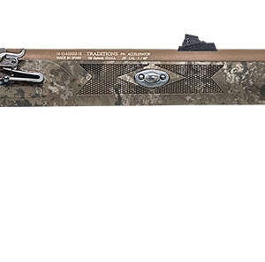 Traditions R3880525 PA Pellet Ultralight 50 Cal Flintlock 26" Burnt Bronze Barrel, Veil Wideland Stock. Fiber Optic Sights