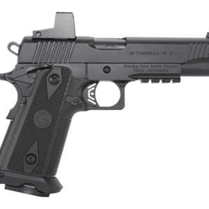 Girsan 395020 Witness2311  9mm Luger 17+1 5" Black Steel Barrel, Black Optic Ready/Serrated Steel Slide, Black Polymer Frame w/Beavertail & Picatinny Rail, Black Checkered Polymer Grip, Ambidextrous