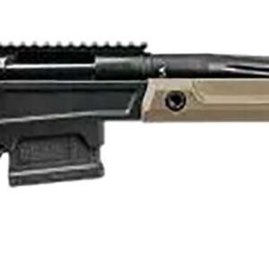 Stag Arms SABR01040002 Pursuit  6.5 Creedmoor 5+1 20" Threaded/Fluted Sporter, Black Cerakote Barrel/Rec, Tan OEM Hybrid Hunter Stock, TriggerTech Trigger, 20 MOA Scope Mount