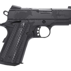 Girsan 391150 MC1911 SC Influencer Sub-Compact 9mm Luger 7+1 3 3.40" Black Steel Barrel, Black Camo Optic Ready/Serrated Steel Slide & Frame w/Picatinny Rail & Beavertail, Black Polymer Grip