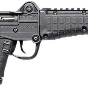 Kel-Tec SUB2K9GLKBLK SUB2000 Gen3 9mm Luger 15+1 16.15" Black Nitride Steel Threaded Barrel, Black Picatinny Rail Aluminum Receiver, M-LOK Handguard, Black Synthetic Folding Stock