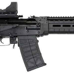 JTS Shotgun M12AKT2.1 M12AK T1 12 Gauge Semi-Auto 5+1 (2.75") 3" 18.70" Chrome-Lined Barrel, Black, M-Lok Handgaurd, Fixed Stock, Adj. Gas Block, 3 Chokes, Includes Red Dot