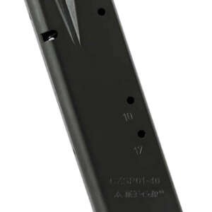Mec-Gar MGCZ4014DPS CZ  14rd 40 S&W, Fits CZ Shadow/Shadow 2/85B/75B/SP-01 Black