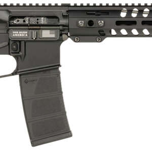 Patriot Ordnance Factory 02045 Minuteman  5.56x45mm NATO 30+1 13.75" Black Steel Threaded Barrel, Black Anodized Aluminum Receiver, 13" Renegade Rail Handguard