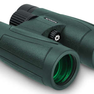 Konus 2273 Regent-HD  10x42 W.A. BaK-4 Roof Prism Center Focus Black Rubber Armor