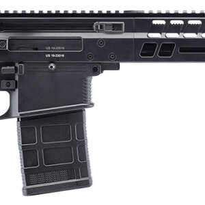 B&T Firearms BT361663RIFLE APC PRO DMR 308 Win 25+1 18.90" Fluted Barrel, Black, Adjustable Folding Stock, Polymer Grip, Flash Hider