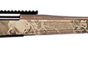 CVA CR3960 Cascade Long Range Hunter Full Size 7mm Rem Mag 24" Smoked Bronze Cerakote Steel Threaded Barrel, Realtree Hillside Synthetic Stock