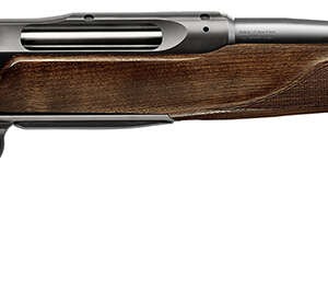 Sauer 80117098 505 Lux Full Size 7mm Rem Mag 2+1 24" Matte Blued Threaded Barrel, Matte Blued Saddle Mount Steel Receiver, Grade 5 Wood Fixed Stock
