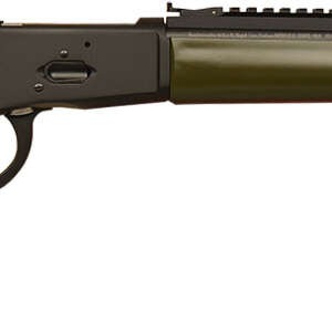 Gforce Arms GFLVR44OD Saddlehorn  44 Mag 10+1 16.50" Black Steel Barrel, Black Picatinny Rail Aluminum Receiver, Fixed Green Synthetic Stock