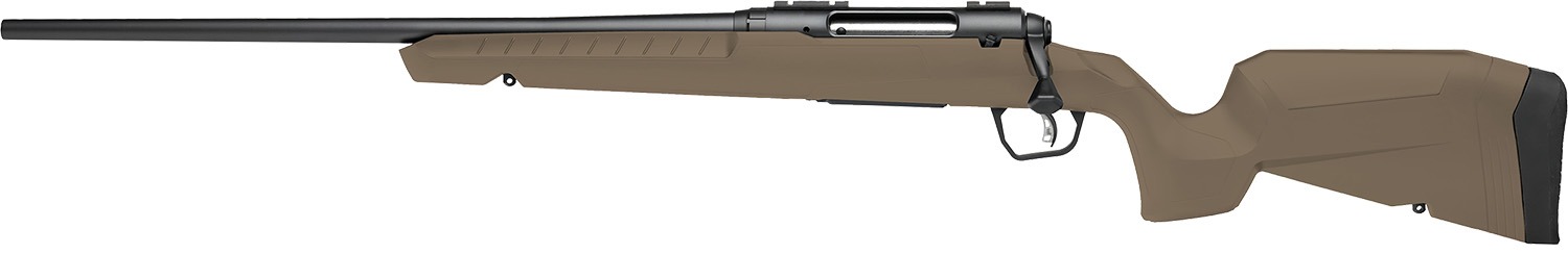 Savage Arms 32086 Axis 2 7mm-08 Rem 4+1 22" Matte Black Sporter Barrel, Matte Black Drilled & Tapped Steel Receiver, Fixed Flat Dark Earth Synthetic Stock, Left Hand