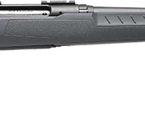 Savage Arms 32120 Axis 2 Compact 243 Win  4+1 20" Matte Black Heavy Sporter Barrel, Matte Black Drilled & Tapped Carbon Steel Receiver, Fixed Matte Gray Synthetic Stock, Right Hand