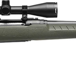 Savage Arms 32151 Axis 2 XP Combo Full Size 243 Win 4+1 22" Black Sporter Barrel, Black Carbon Steel Receiver Drilled & Tapped, OD Green Fixed Synthetic Stock, Weaver 3-9x40mm Scope, Right Hand