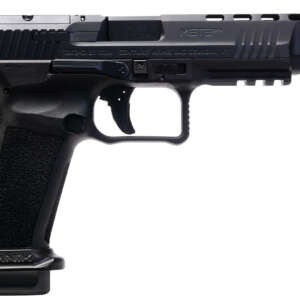 Canik HG6825N Mete SFx  9mm Luger 10+1 5.20" Black Nitride Match Grade Barrel, Black Optic Ready/Serrated Steel Slide, Black Polymer Frame w/Picatinny Rail, Aggressive Texture Grip