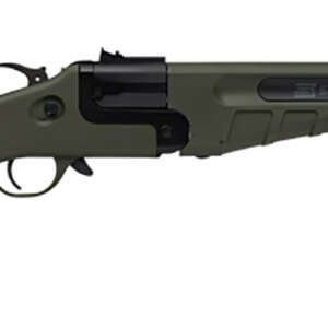Savage Arms 23002 42 Takedown Full Size 22 LR/410 Gauge 1rd 20" Black Satin Sporter Barrel, Satin Black Carbon Steel Receiver, OD Green Fixed Synthetic Stock, Ambidextrous