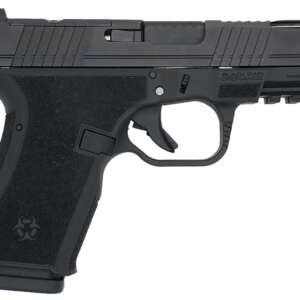 Black Rain Ordnance FLP9MMBLK   Compact Frame 9mm 15+1 4" Stainless Steel Slide