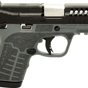 Savage Arms 67058 Stance XR 9mm 13+1 3.20" Natural Black Nitride Ported Stainless Steel Slide Gray Glass Filled Nylon Grip Ambidextrous