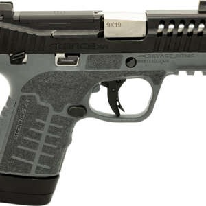 Savage Arms 67059 Stance XR 9mm 13+1 3.20" Natural Black Nitride Ported Stainless Steel Slide Gray Glass Filled Nylon Grip Ambidextrous