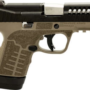 Savage Arms 67064 Stance XR 9mm 13+1 3.20" Natural Black Nitride Ported Stainless Steel Slide FDE Glass Filled Nylon Grip Ambidextrous
