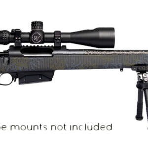 Horizon Firearms RF019C392216C20 Vandal Carbon II 7mm PRC 22" Black Fluted Barrel, Black Drilled & Tapped Receiver, Black Iota EKO X Carbon Fiber Stock