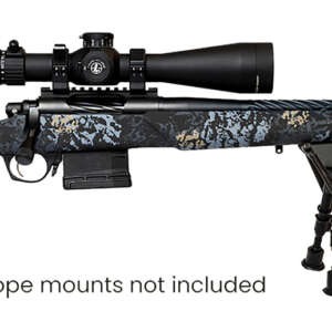 Horizon Firearms RF017S221814T19 Vandal Prime 22 Creedmoor 18" Black Spiral Fluted Threaded Barrel, Drilled & Tapped Receiver, Textured Iota EKO Carbon Fiber Stock