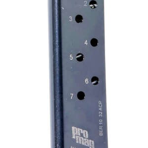 ProMag BER10   7rd 32 ACP Fits Beretta 3032 Tomcat Blued Steel