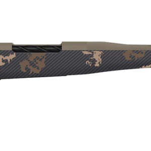 Fierce Firearms TWROG300PRC20BRS Twisted Rogue Mini 300 PRC 20" Smoked Bronze Cerakote Steel Threaded Barrel, Drilled & Tapped Steel Receiver, LR Negative Comb Sonora Ambush Camo Carbon Fiber Stock