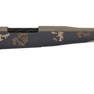 Fierce Firearms TWROG7PRC20BRS Twisted Rogue 7mm PRC 20" Smoked Bronze Cerakote Steel Threaded Barrel, Drilled & Tapped Steel Receiver LR Negative Comb, Sonora Ambush Camo Carbon Fiber Stock