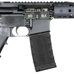 Black Rain Ordnance  Spec15  5.56 NATO 30+1 10.50" Black Nitride Steel Barrel, 10" M-LOK Handguard, Black Anodized Aluminum Picatinny Rail Receiver, Tactical SBA3 Brace, Black G.I. Grip