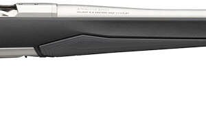Browning 036008299 X-Bolt 2 Hunter Full Size 6.8 Western 3+1 24" Stainless Steel Threaded Barrel, Drilled & Tapped Stainless Steel Receiver, Adj Vari-Tech Black Composite Stock w/Adjustable Comb & LOP
