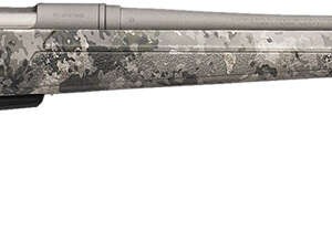 Winchester Repeating Arms 535800289 XPR Extreme 6.5 Creedmoor 3+1 22" Tungsten Cerakote Fluted Threaded Barrel & Drilled & Tapped Steel Receiver, Fixed TrueTimber VSX Synthetic Stock