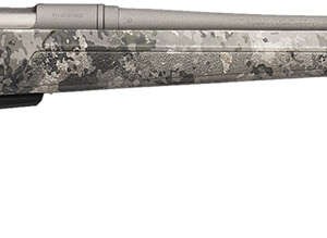 Winchester Repeating Arms 535800299 XPR Extreme 308 Win 3+1 24" Tungsten Cerakote Fluted Threaded Barrel & Drilled & Tapped Steel Receiver, Fixed TrueTimber VSX Synthetic Stock