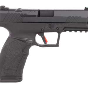Tisas 10100570 PX-9 Duty *CA Compliant 9mm Luger 10+1 4.10" Black QPQ Steel Barrel, QPQ Tenifer Cerakote Optic Cut/Serrated Steel Slide, QPQ Tenifer Cerakote Polymer Frame w/Picatinny Rail