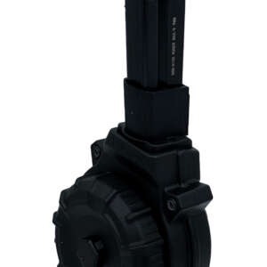 ProMag DRMA100   50rds Drum 9mm Fits Ruger Max-9 Black Polymer