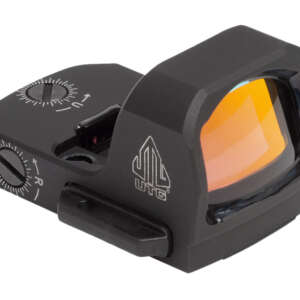 Leapers OPRMR20CTS OP3 Micro SLS Single Dot Black Anodized 1x 4 MOA Red Dot Reticle
