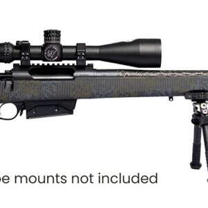 Horizon Firearms RF019C232216C20 Vandal Carbon II 300 PRC 22" Black Fluted Barrel, Black Drilled & Tapped Receiver, Black Iota EKO X Carbon Fiber Stock