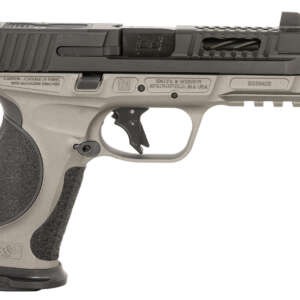 Ed Brown MPFMATCH Fueled M&P Match 9mm Luger 19+1 4.75" Black Nitride Match Grade Threaded Barrel, Black Nitride Optic Cut/Ported/Serrated Stainless Steel Slide