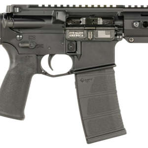 Patriot Ordnance Factory 2172 P15 Constable 5.56 NATO 30+1 10.50" M-LOK Handguard, Black Anodized Aluminum Receiver w/Picatinny Rail, Black Polymer MFT Blade Stabilizer, MFT Grip