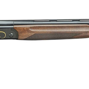 F.A.I.R. FRCRRAV1232 Carrera V  12 Gauge Break Open 3" 2rd 32" Black Over/Under Vent Rib Barrel, Black w/Gold Inlay Receiver, Walnut w/Adj Comb Stock, TechniChoke XP70 Choke System