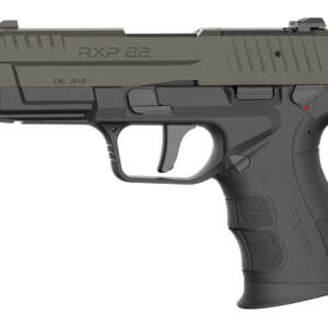 Retay USA RXP22BLKODSL10TH RXP 22 LR 10+1 4" Threaded Barrel, OD Green Cerakote Optic Ready/Serrated Slide, Black Cerakote Polymer Frame w/Accessory Rail, RMR/RMSc Footprint