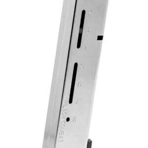 Wilson Combat 500AHD ETM  8rd Detachable w/ Aluminum Floor Plate 45 ACP+P Fits Wilson Combat 1911 Elite Tactical Stainless Steel