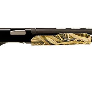 Stevens 22563 320 Field Compact 12 Gauge Pump 3" 5+1 26" Matte Black Vent Rib Barrel, Matte Black Aluminum Drilled & Tapped Receiver, Fixed Mossy Oak Shadow Grass Blades Synthetic Stock, Ambidextrous