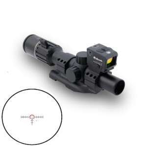BURRIS OPTICS RT6 1-6X24MM ILL BAR FFE RED