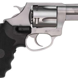 Charter Arms 74424 Bulldog  Large 44 Special, 5 Shot 2.50" Matte Stainless Steel Barrel, Cylinder & Frame w/ Black Crimson Trace Laser Grip